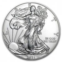 Srebrna moneta   Amerykański   Orzeł   1 oz    2021 (typ 1)