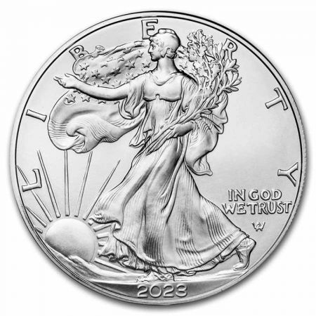 Srebrna moneta   Amerykański   Orzeł   1 oz    2023
