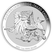 Srebrna moneta Australijski  Orzeł  /Wedge-tailed Eagle  1 oz  2021