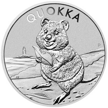 Srebrna moneta Australijski Quokka   1 oz 2020