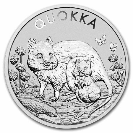 Srebrna moneta Australijski Quokka   1 oz 2021
