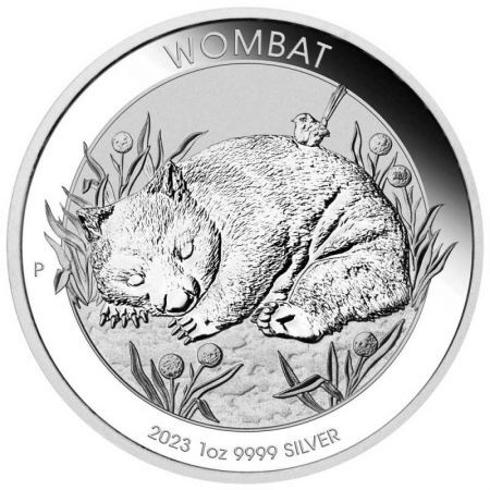 Srebrna moneta Australijski Wombat  1 oz 2023