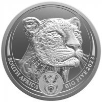 Srebrna moneta  Big Five II  Leopard  1 oz  2023