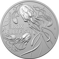 Srebrna moneta  Box Jellyfish  1 oz 2023