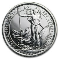 Srebrna moneta Britannia 1 oz 2014 ( Horse privy) 1 oz