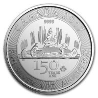 Srebrna moneta Canada 150 -Voyageur 1 Oz 2017 r.