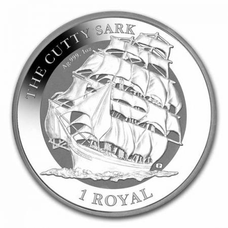 Srebrna moneta  Cutty Sark   2021 1 oz
