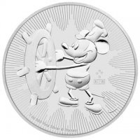 Srebrna moneta  Disney Micky Mouse , Niue   1  oz   2017