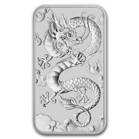 Srebrna moneta   Dragon  1 oz   2018  r  (patyna)