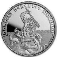 Srebrna moneta  Heroes of Greek Mythology - Hercules  , Niue 2023