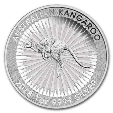 Srebrna moneta   Kangur  1 oz   2018  r