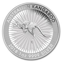 Srebrna moneta   Kangur  1 oz   2018