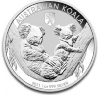 Srebrna moneta  Koala 1 oz   2011  Privy Berlin