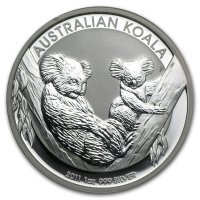 Srebrna moneta  Koala 1 oz   2011