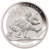 Srebrna moneta  Koala 1 oz   2016  r