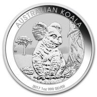 Srebrna moneta  Koala 1 oz   2017  r