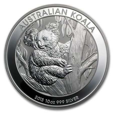 Srebrna moneta Koala  10 oz.  2013