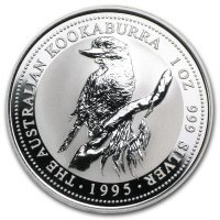 Srebrna moneta Kookaburra  1 oz  1995