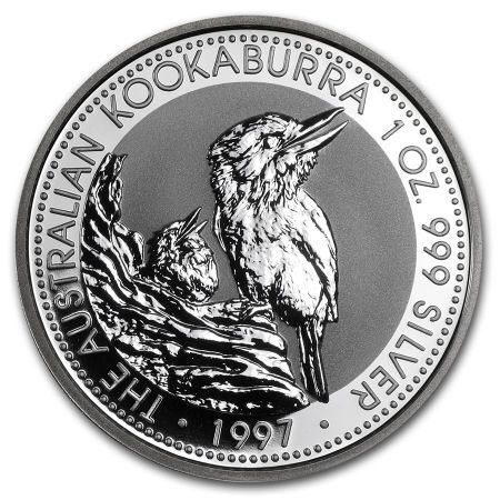 Srebrna moneta Kookaburra  1 oz  1997