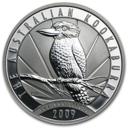 Srebrna moneta Kookaburra  1 oz   2009