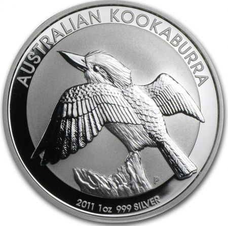 Srebrna moneta Kookaburra  1 oz   2011