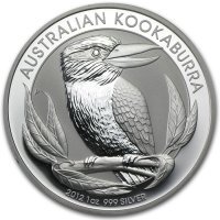 Srebrna moneta Kookaburra  1 oz   2012