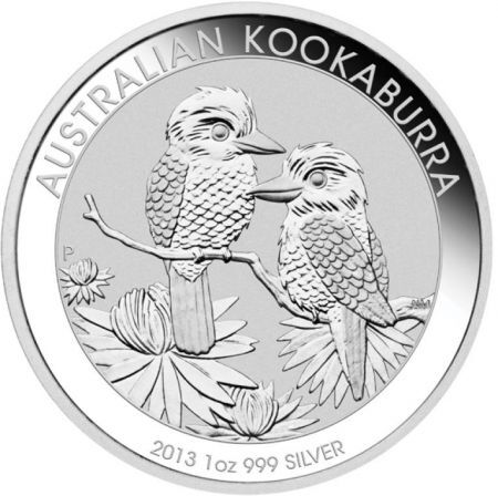 Srebrna moneta Kookaburra  1 oz   2013