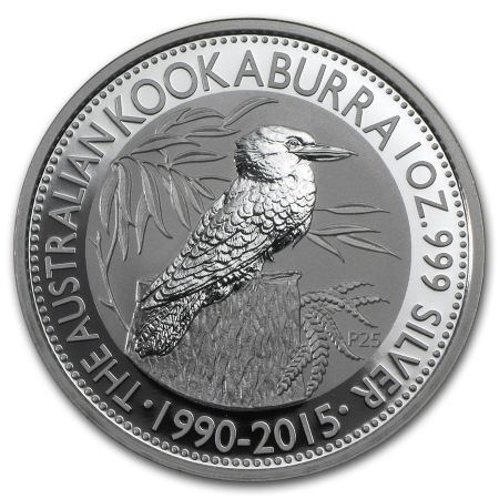 Srebrna moneta Kookaburra  1 oz   2015