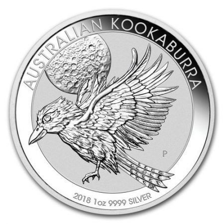 Srebrna moneta Kookaburra  1 oz   2018  r