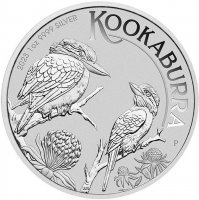 Srebrna moneta Kookaburra  1 oz   2023 - PRZEDSPRZEDAŻ