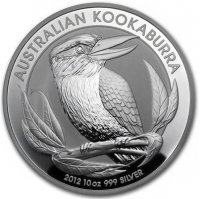 Srebrna moneta Kookaburra  10  oz   2012