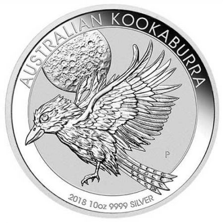 Srebrna moneta Kookaburra  10  oz   2018  r