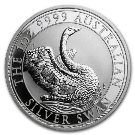 Srebrna moneta Łabędź / Swan 2020