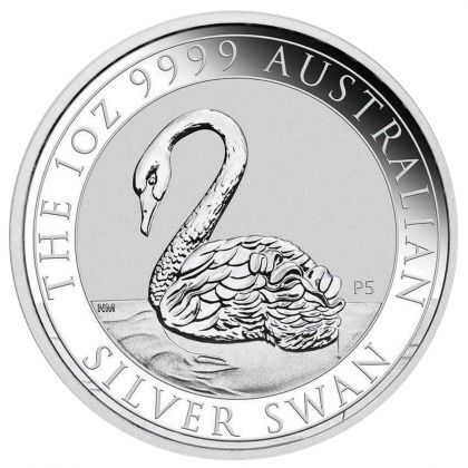 Srebrna moneta Łabędź / Swan 2021
