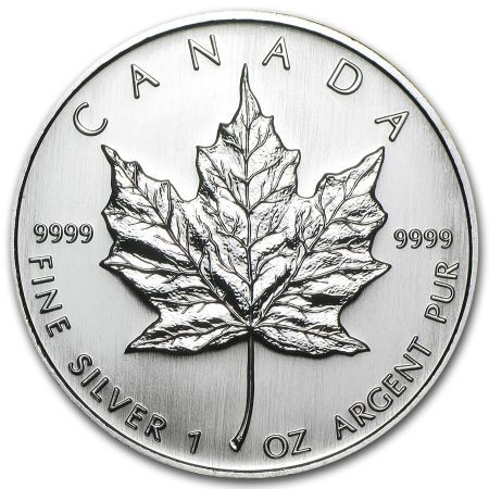Srebrna moneta  Liść Klonu / Maple Leaf   1 oz   2007 r