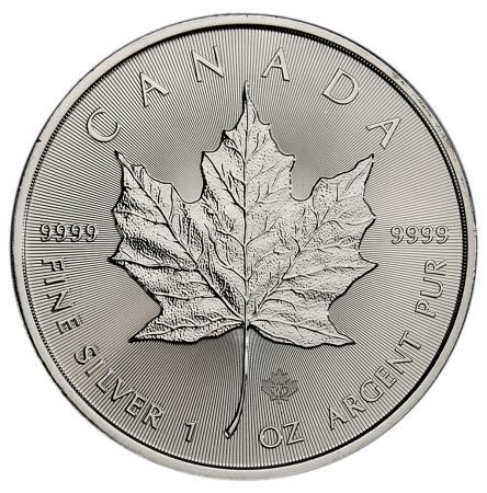 Srebrna moneta  Liść Klonu   (Maple Leaf)  1 oz   2018