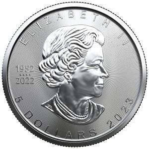 Srebrna moneta  Liść Klonu (Maple Leaf) 1 oz  2023
