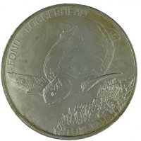 Srebrna moneta  Loggerhead Turtle Tokelau  1 oz  2019 (patyna)