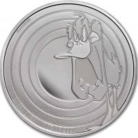Srebrna moneta Looney Tunes - Daffy Duck 1 oz 2022