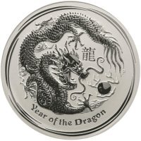 Srebrna moneta  Lunar II Year of The Dragon  1  kg   2012