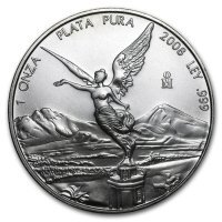 Srebrna moneta  Meksykański Libertad 1 oz   2008  r