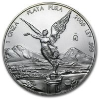 Srebrna moneta  Meksykański Libertad 1 oz   2009  r