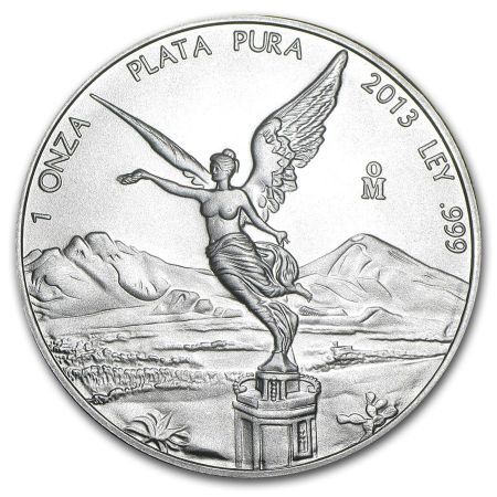 Srebrna moneta  Meksykański Libertad 1 oz   2013  r