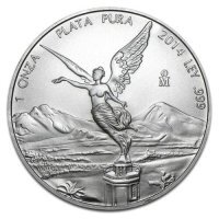 Srebrna moneta  Meksykański Libertad 1 oz   2014 r