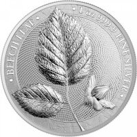 Srebrna moneta  Mityczny Las - Liść Buku  1 oz 2023
