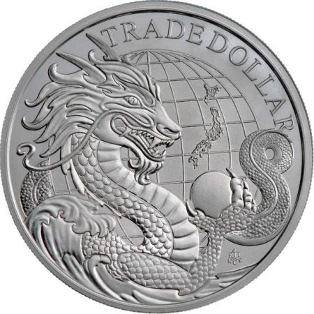 Srebrna moneta Modern Japanese Trade Dollar 1 oz 2023