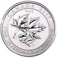 Srebrna moneta Multi Maple Leaf 1,5 oz 2017