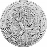 Srebrna moneta Myths & Legends :Marian 10  oz , 2023