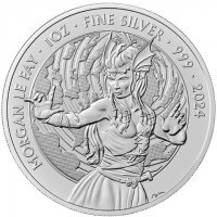 Srebrna moneta Myths & Legends :Morgan Le Fay  1 oz 2024