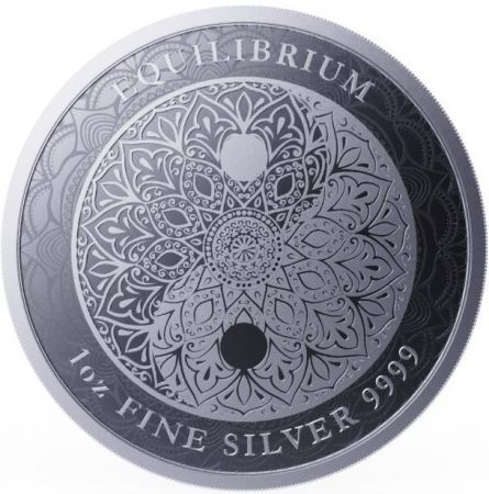 Srebrna moneta  Niue , Equilibrium 1 oz 2023
